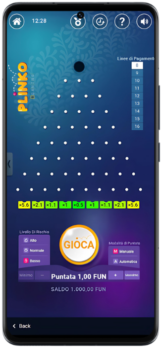 Gioco Plinko