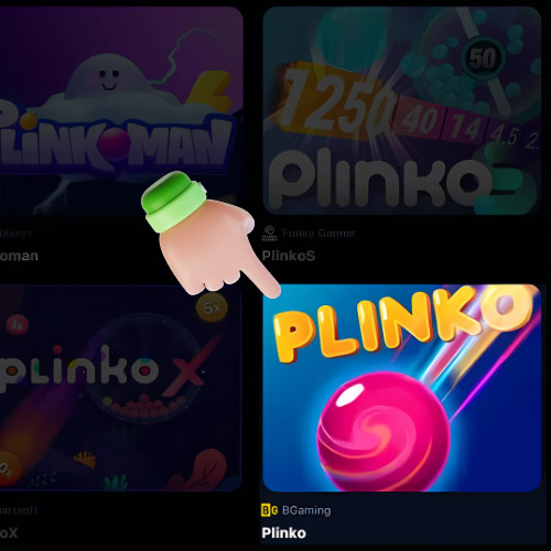 Trova il gioco di Plinko